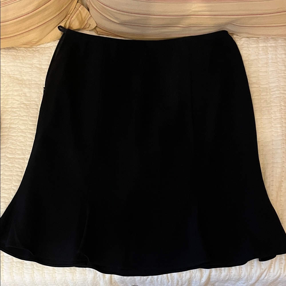 Talbots Classic Black Mini Skirt